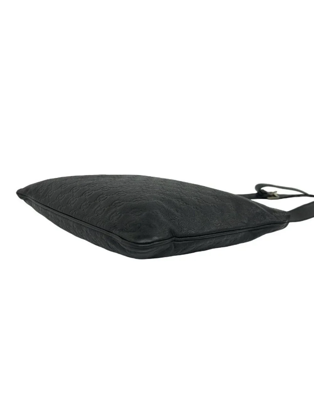 Gucci Guccissima GG All Over Pattern Log Leather Shoulder Bag Cross Crossbody